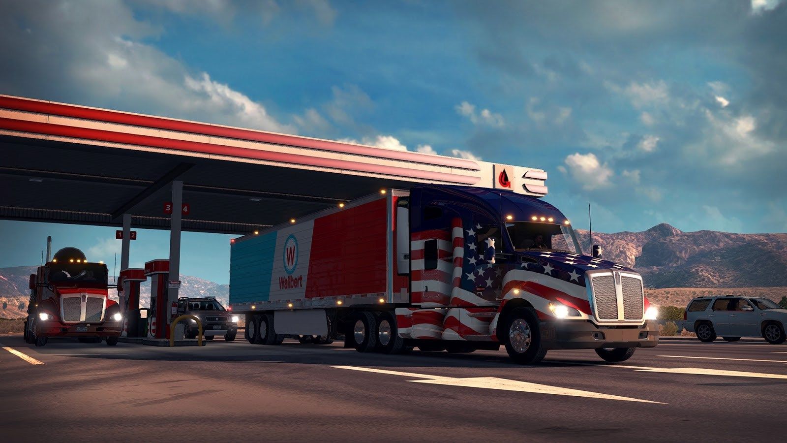 most beautiful american truck simulator wallpaper. American truck