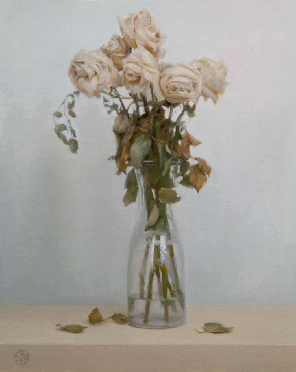 American Legacy Fine Arts presents Dead Roses a painting