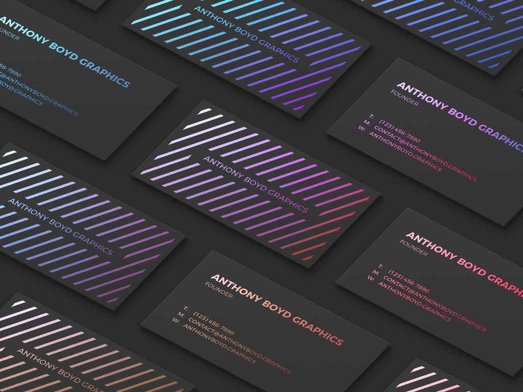 20 Free Beautiful Business Card Mockups with Free PSD FIles