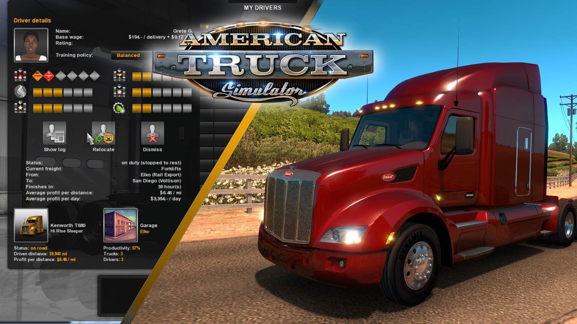 American Truck Simulator Game Features (Video) ETS 2 mods. Euro