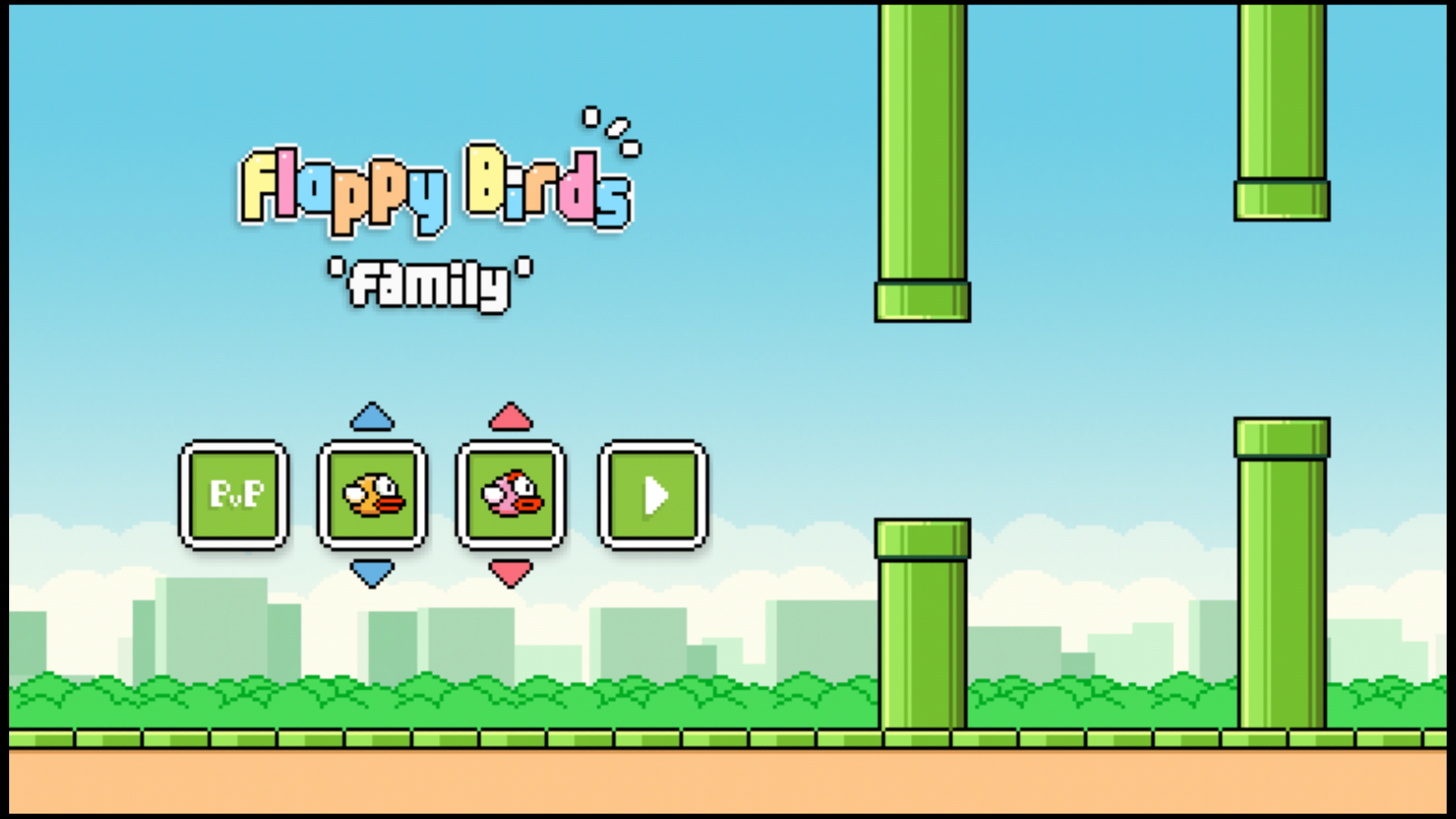 Flappy Bird Backdrop
