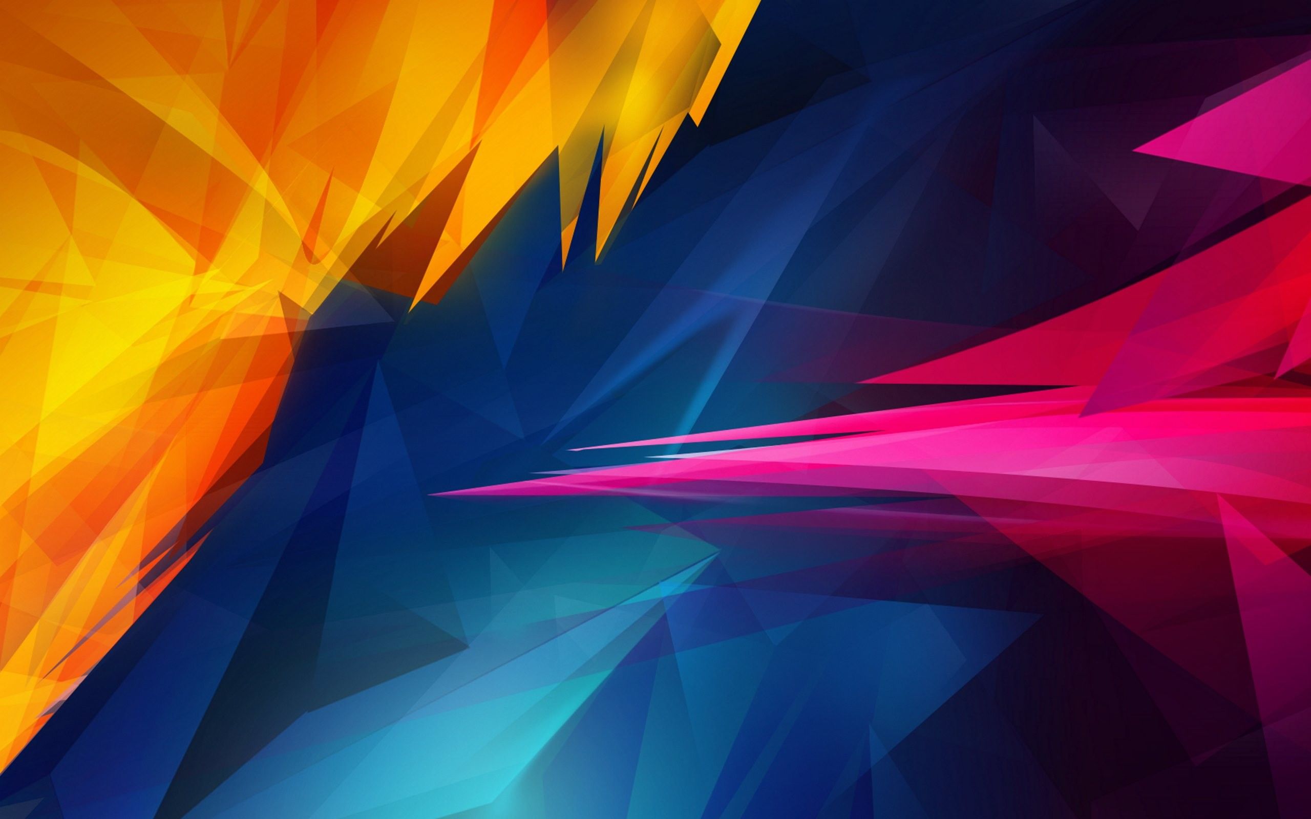 Abstract Shapes Wallpaper