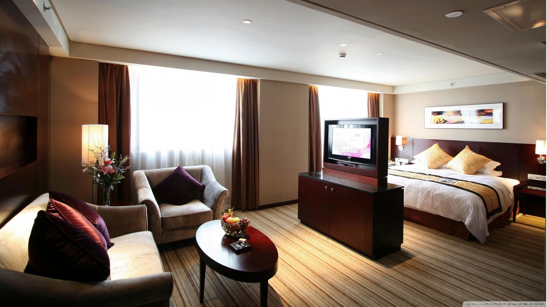 Modern Hotel Room Design is a fantastic HD wallpaper for your PC