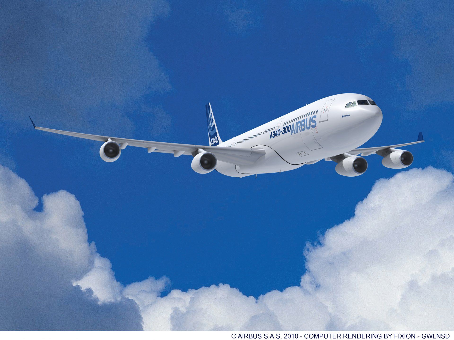 Airbus' A340 being used for testing volcanic ash detection system