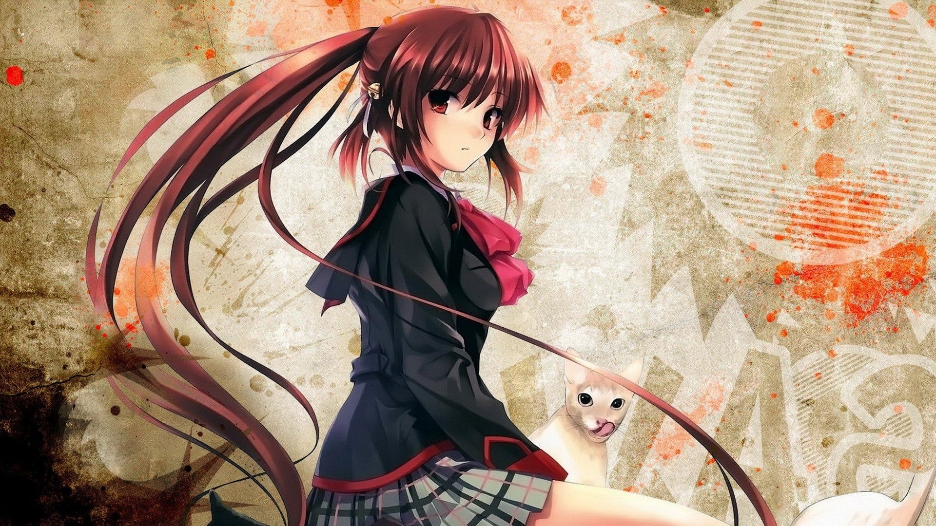 anime, Little Busters!, School Uniform, Natsume Rin Wallpaper HD