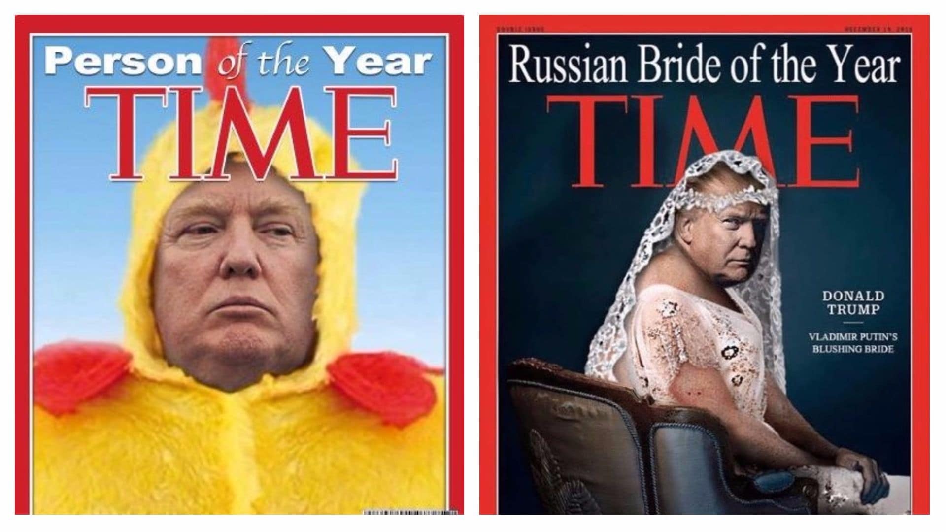 Trump's bogus Time cover
