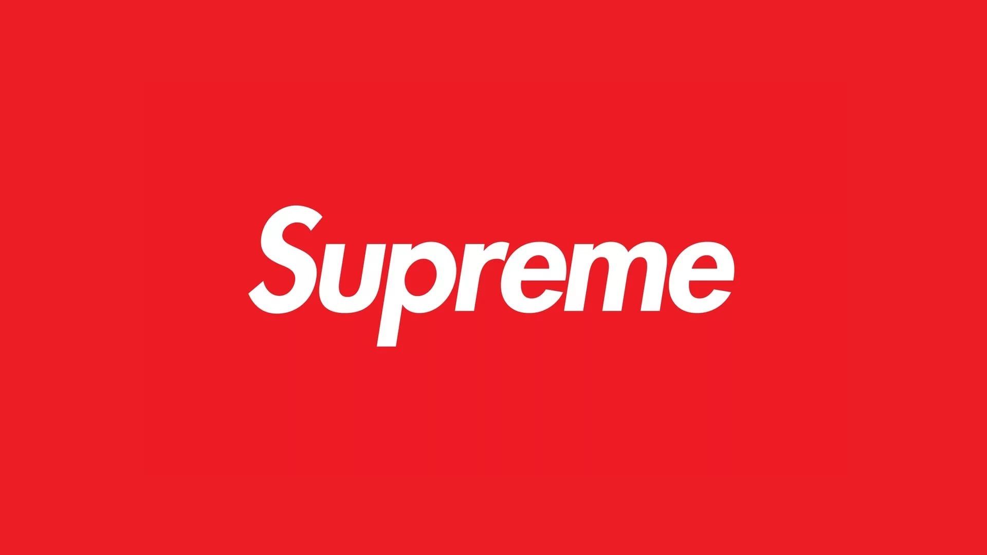 Supreme Logo Background