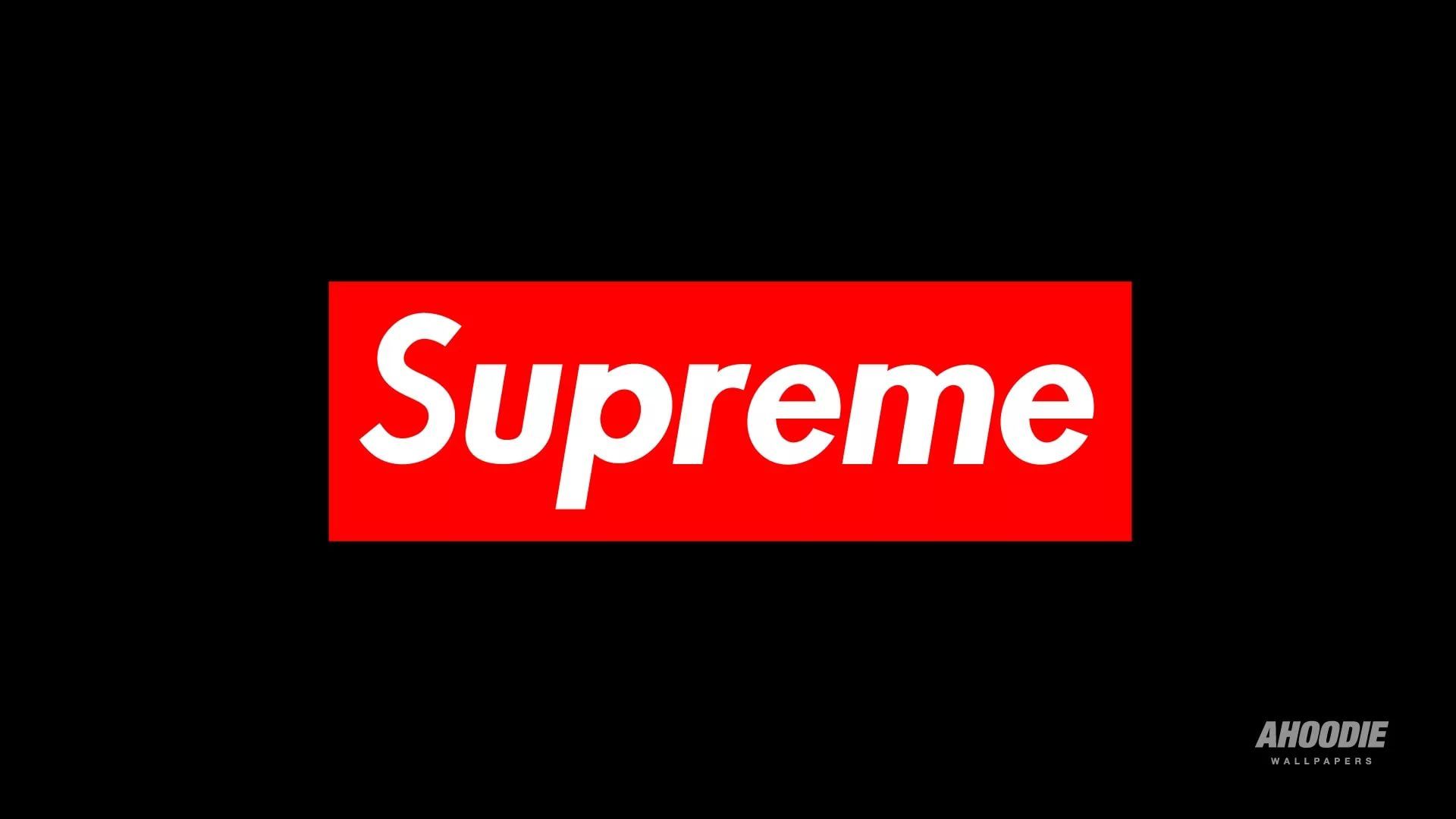 Download Caption: Supreme Superior Logo in Cosmic Background Wallpaper