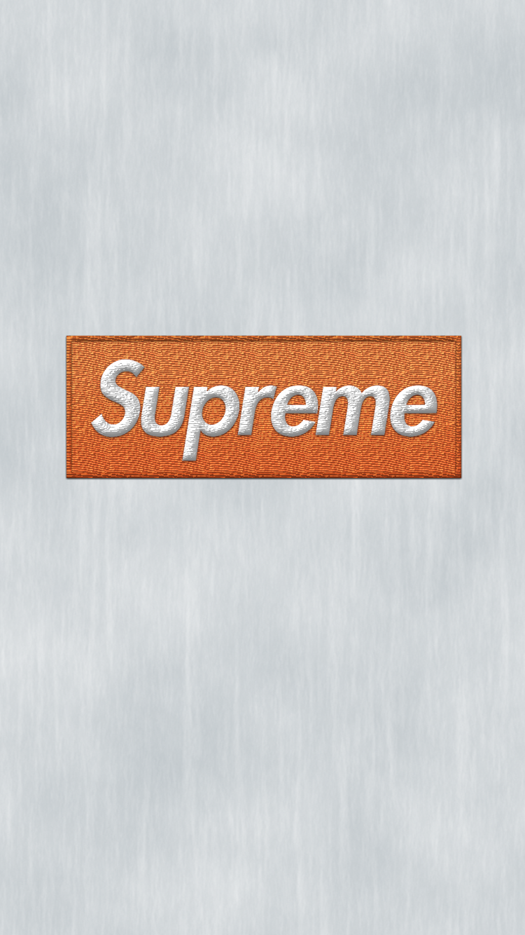 FW17 Supreme Box Logo Hooded Sweatshirt iPhone Wallpaper