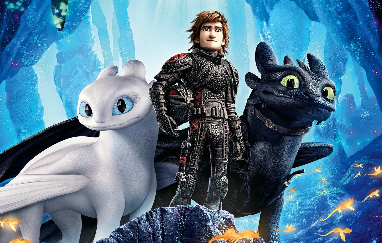 Wallpaper dragons, How to train your dragon How to Train Your Dragon The Hidden World, Hiccup image for desktop, section фильмы