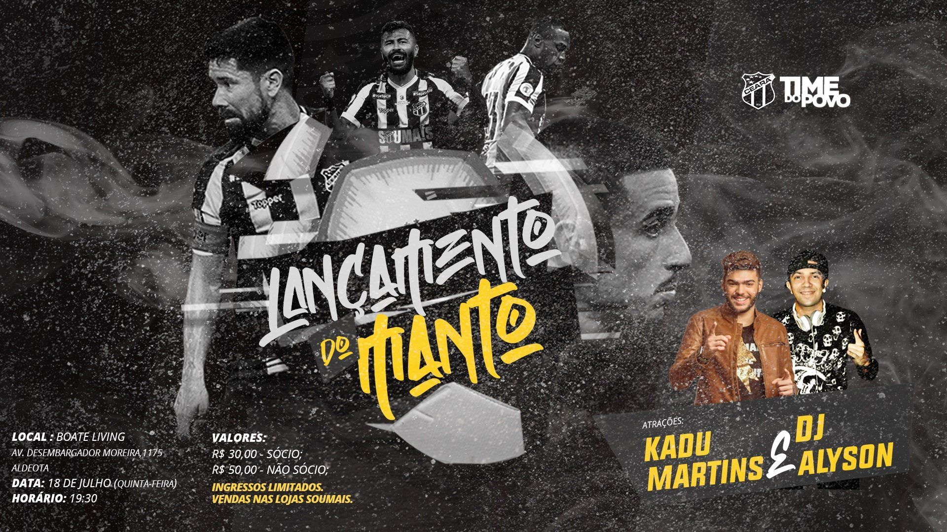 Ceará Lançará Novo Uniforme Na Próxima Quinta Feira