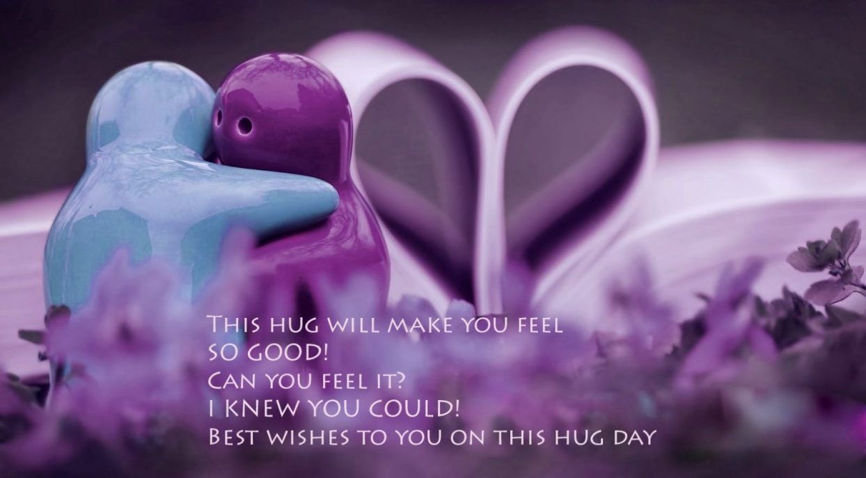 Happy Hug Day 2020 WhatsApp DP, Pics, FB Cover Photo, Wallpaper