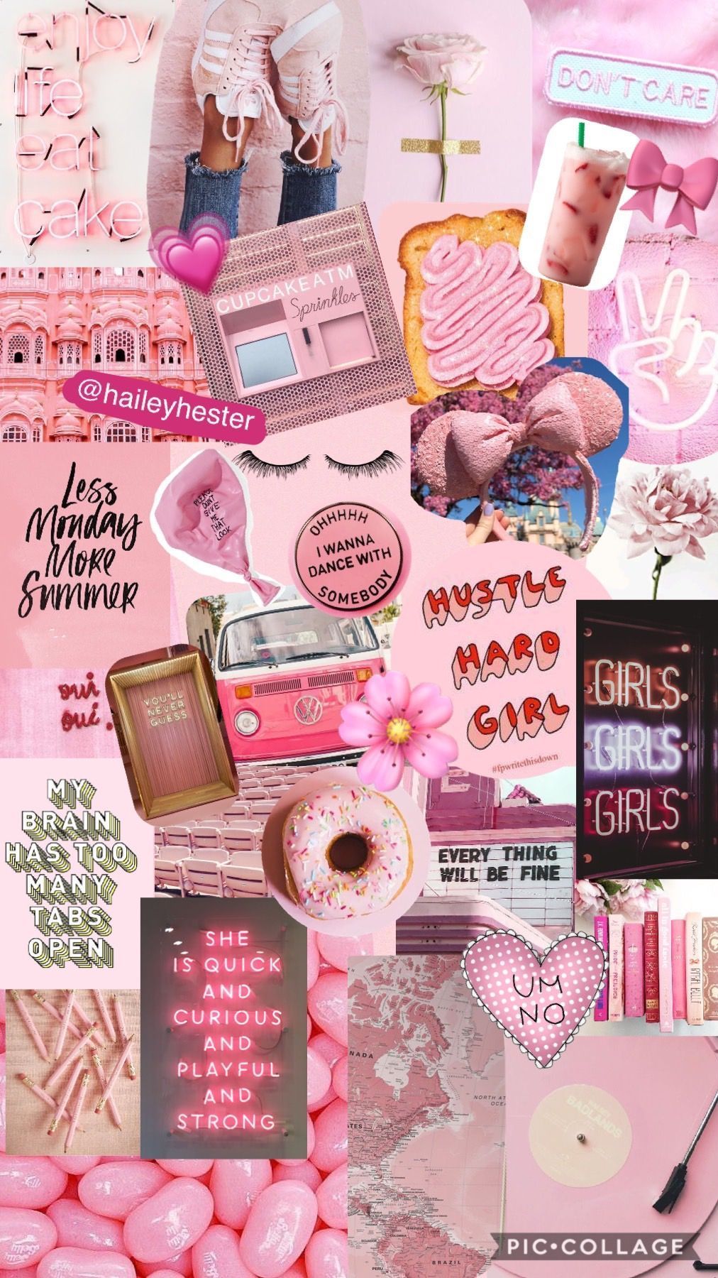 Pink Aesthetic Collage aesthetic - #aesthetic #Collage
