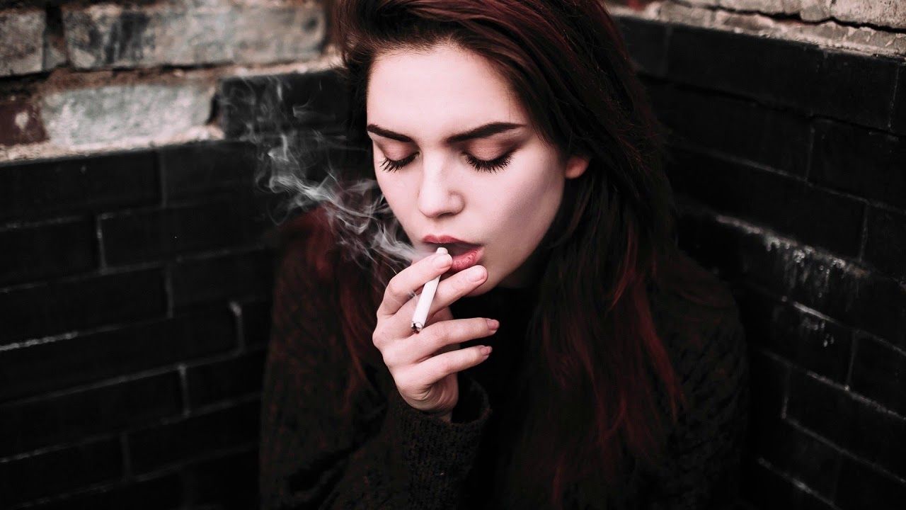 Swag girl smoking style. smoking sad HD wallpaper