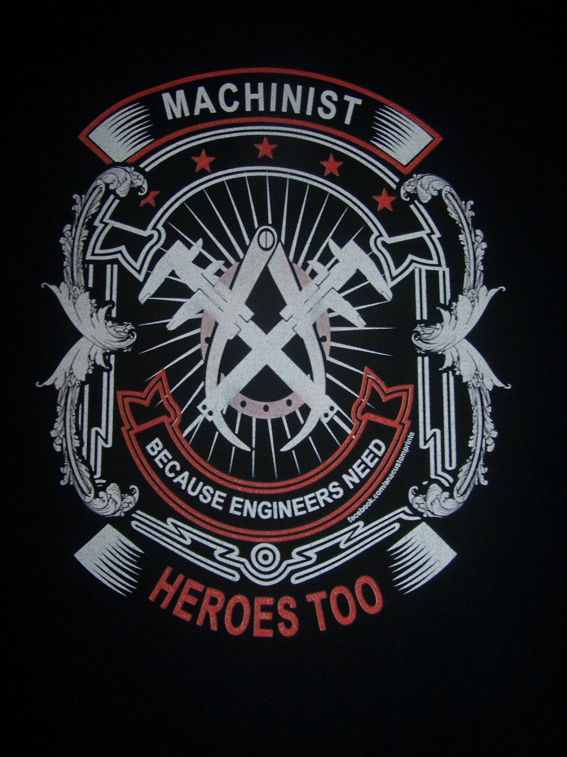 Machinist T Shirt. Machinist, Mechanical Engineering Logo