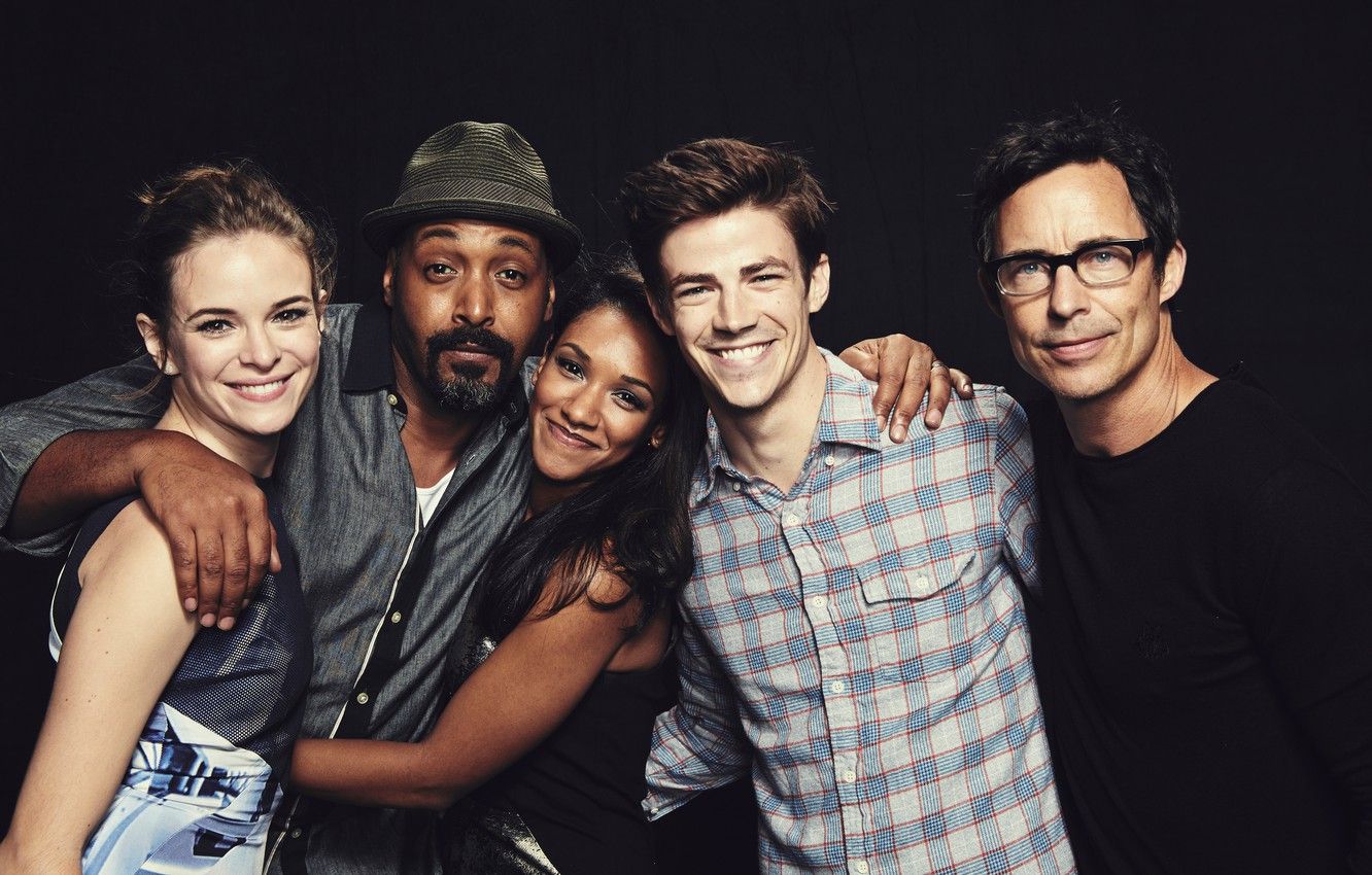 Wallpaper the series, The Flash, Grant Gustin, Jesse L. Martin