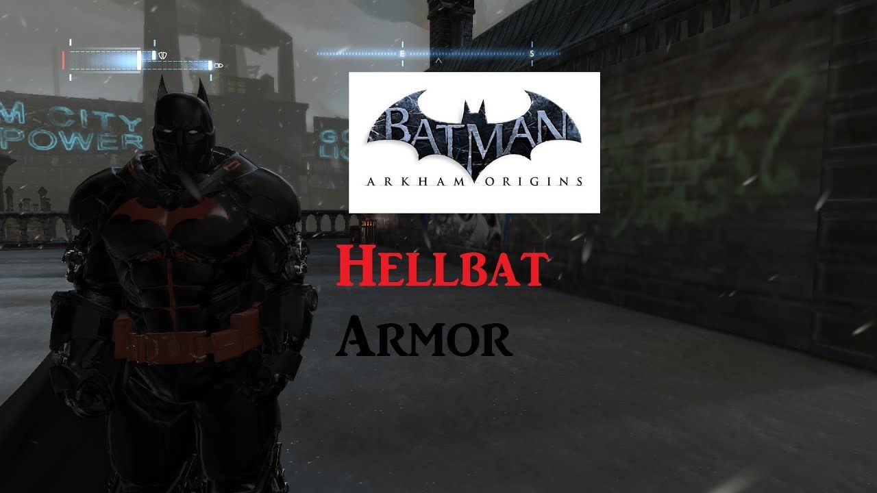 Batman Arkham Origins Hellbat Armor