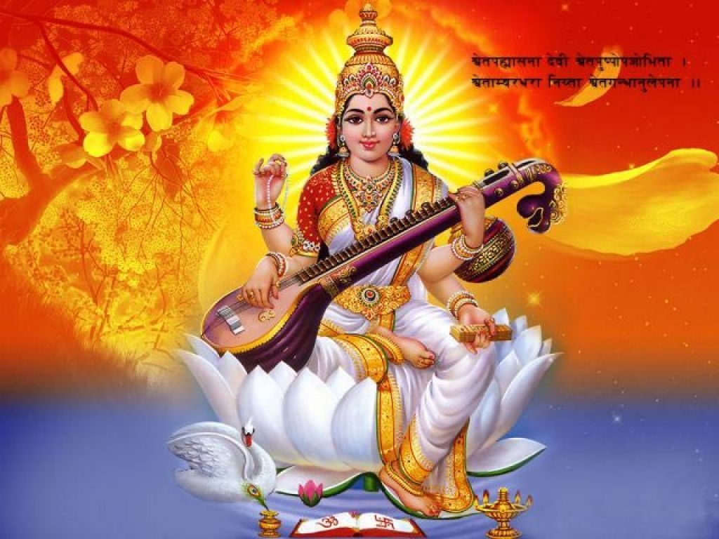 Best Photo of Maa Saraswati. Saraswati Puja Wallpaper Free. Saraswati devi, Saraswati goddess, Saraswati mata