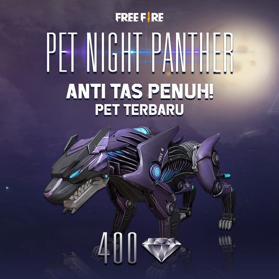 Night Panther Datang ke Free Fire! Yok Kenalan Sama si Macan