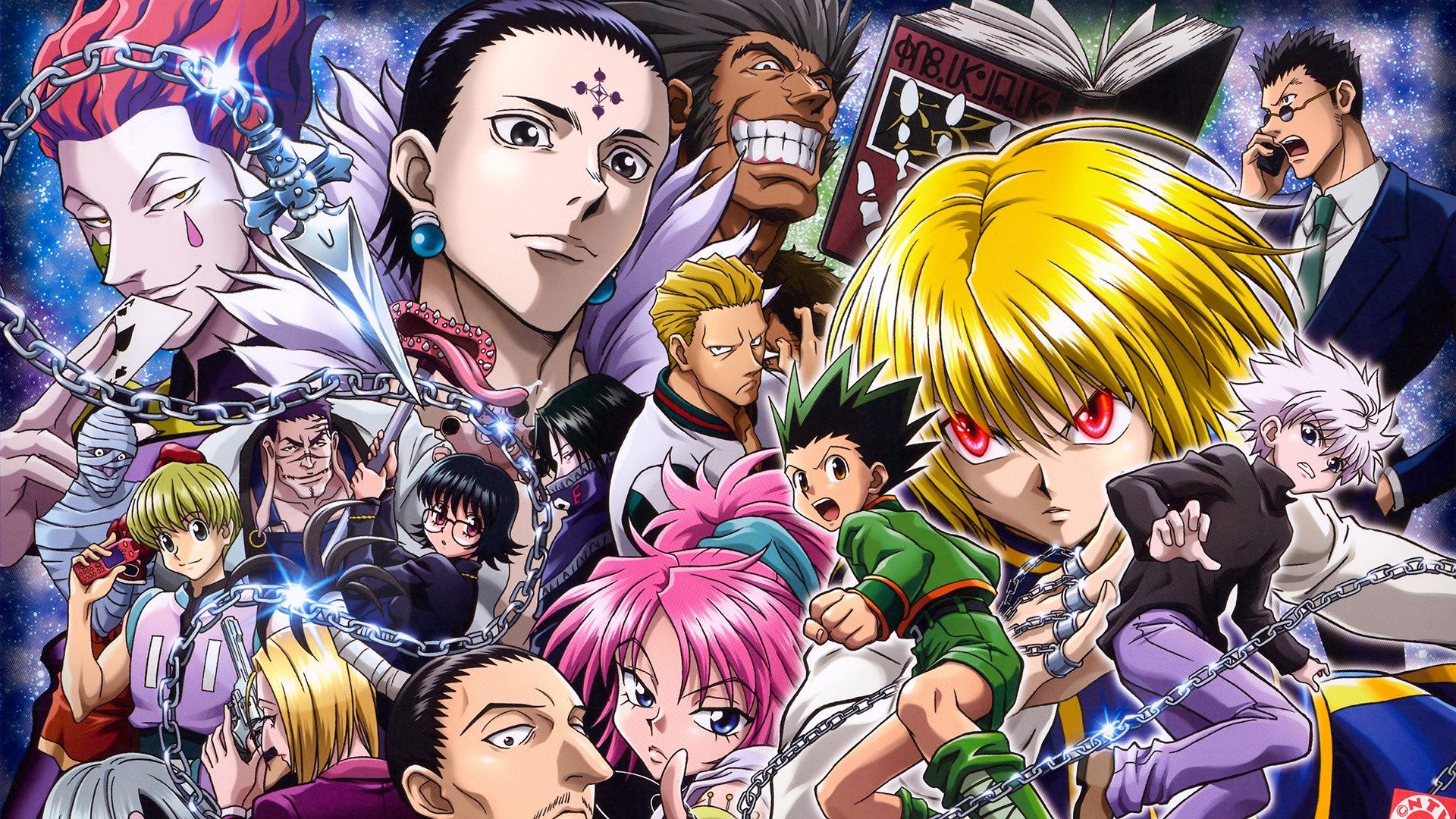 Chrollo Lucilfer, Gon Freecss, Hisoka, Hunter x Hunter, Killua Zoldyck, Kurapika HD Wallpaper & Background • 18249 • Wallur