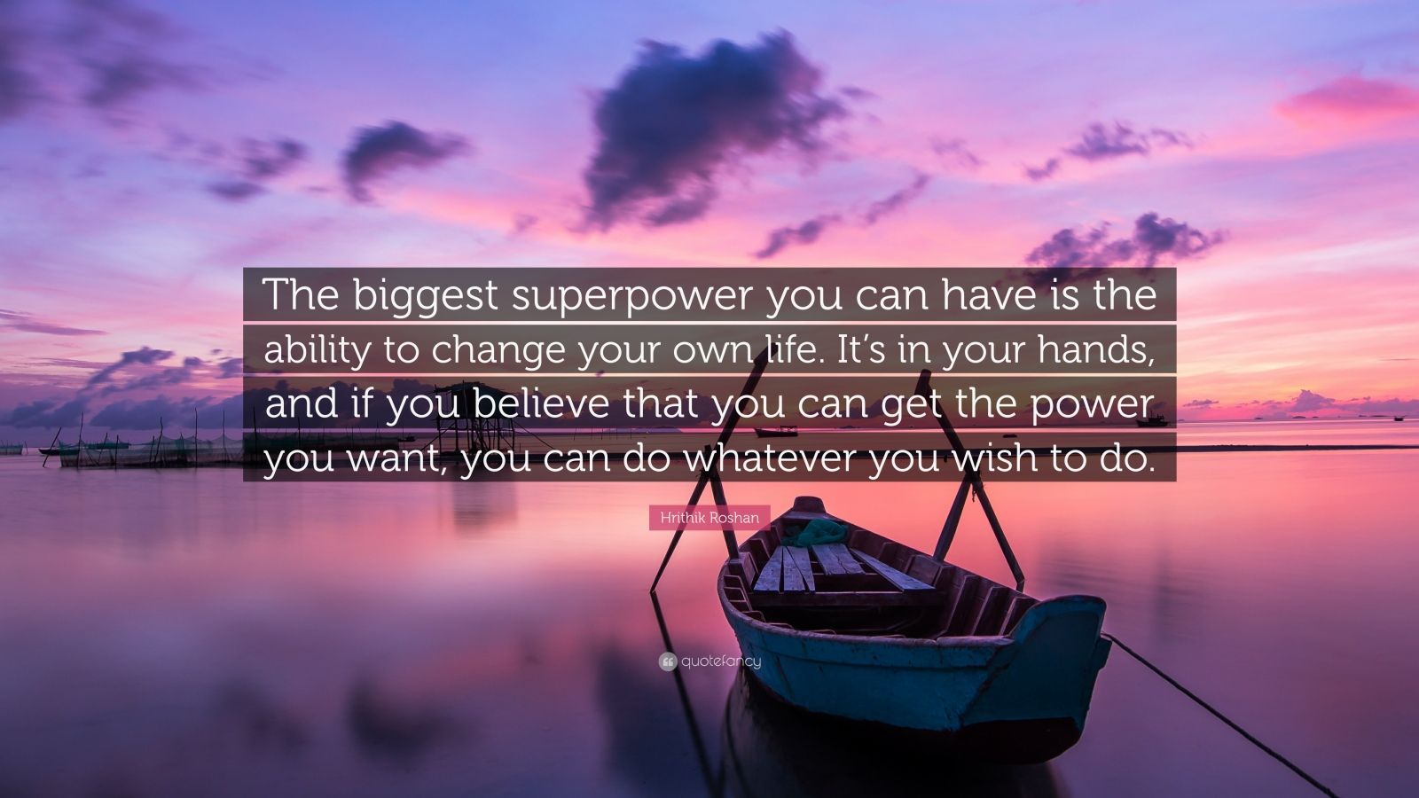 Hrithik Roshan Quote: “The biggest superpower you can have is