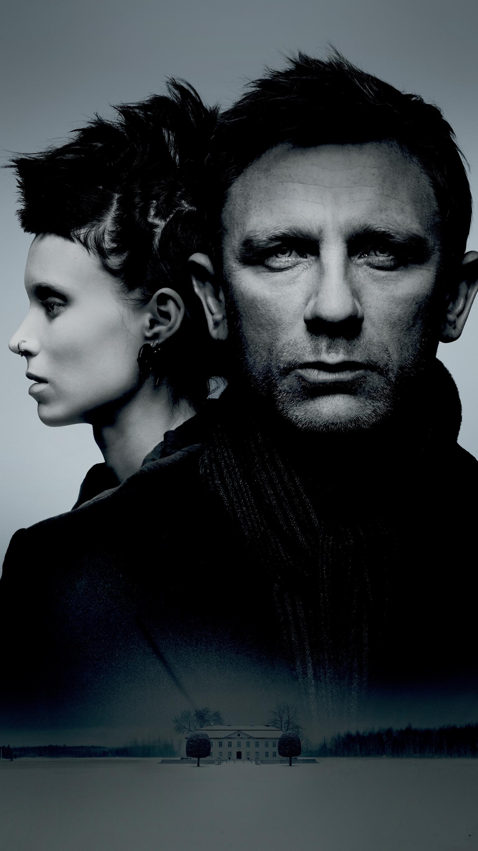The Girl with the Dragon Tattoo (2011) Phone Wallpaper