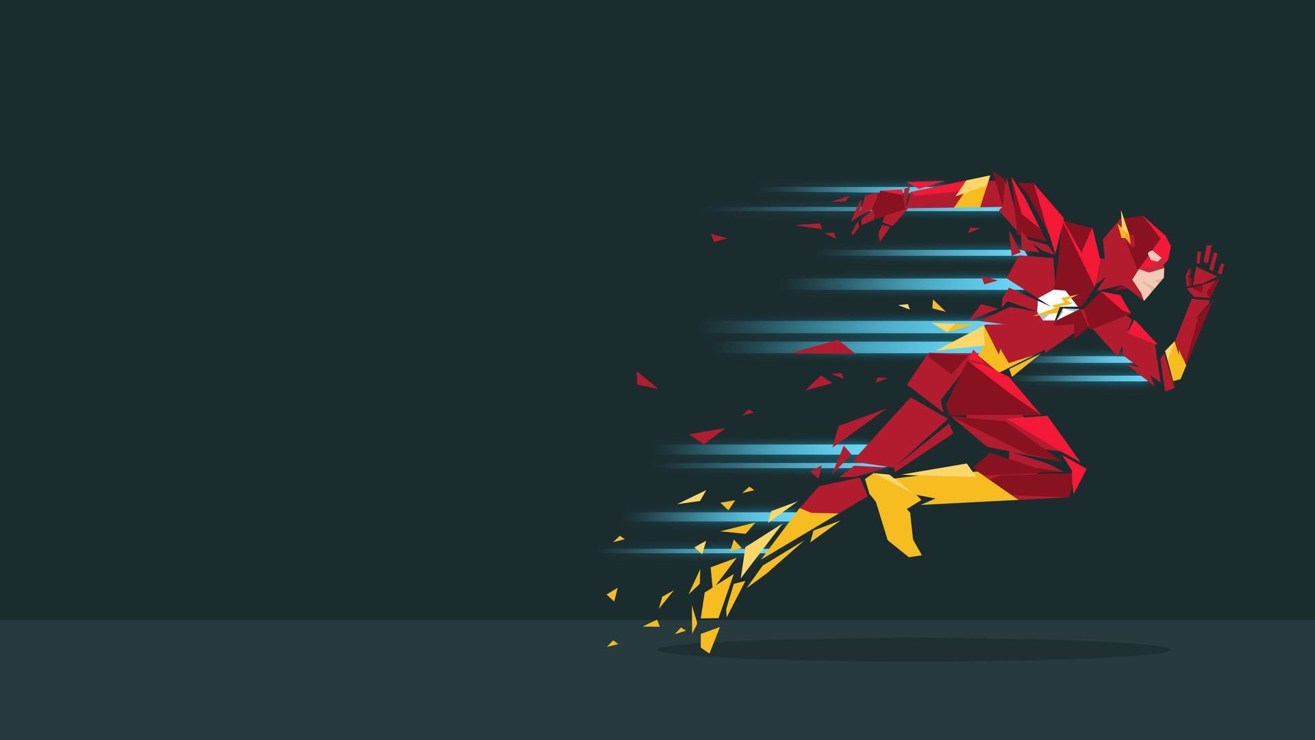 Flash Vector Art, HD Superheroes, 4k Wallpaper, Image