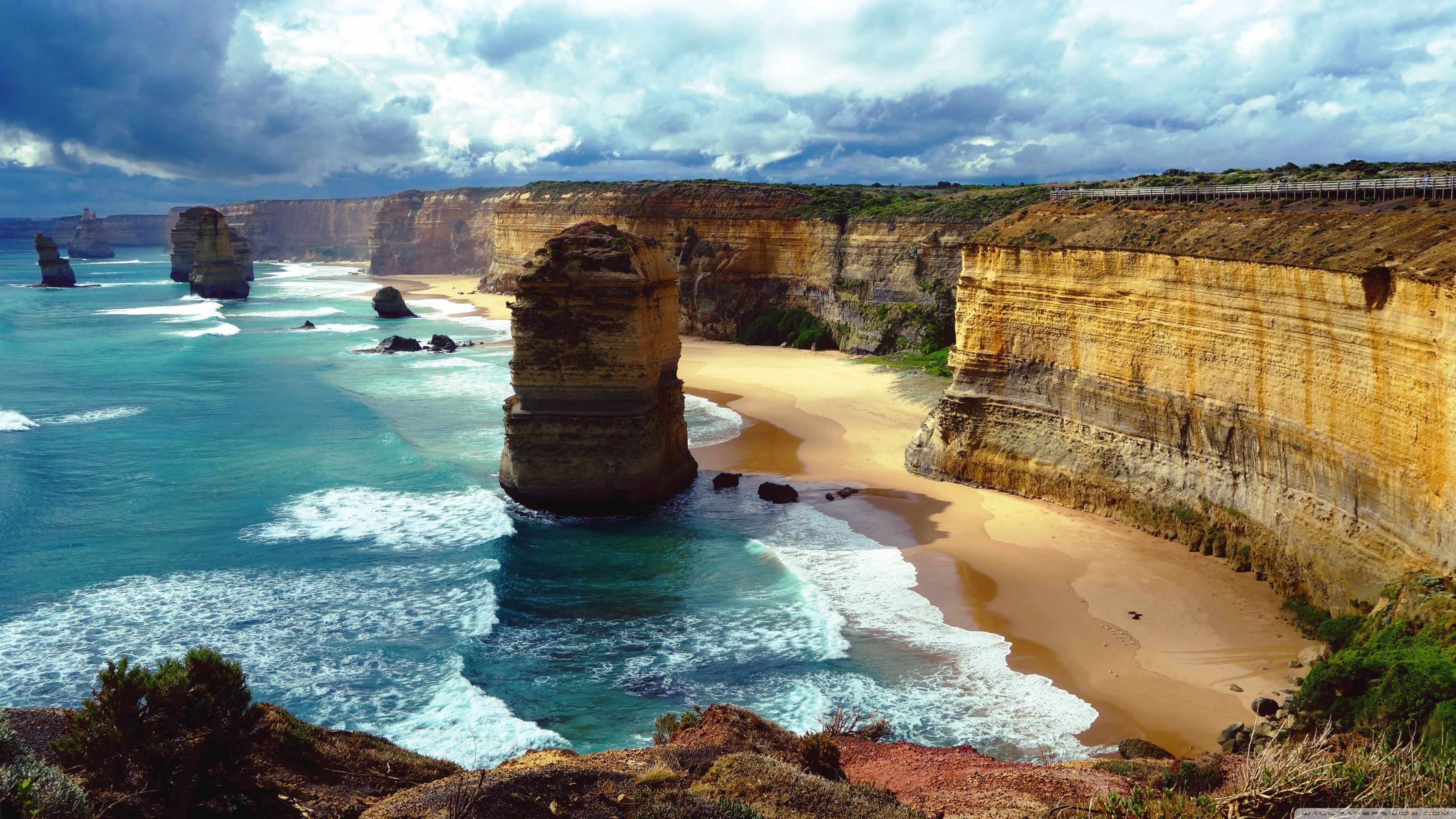 Twelve Apostles, Australia Ultra HD Desktop Background Wallpaper