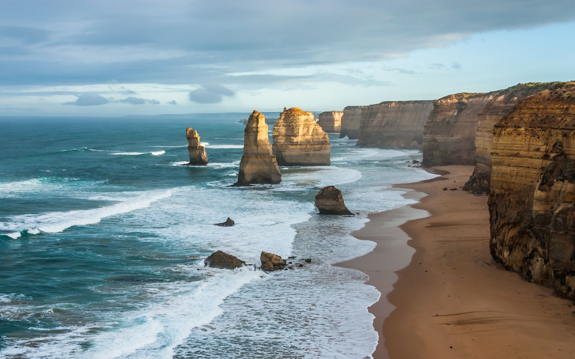 the Twelve Apostles on the Great Ocean Road. Australia tourist