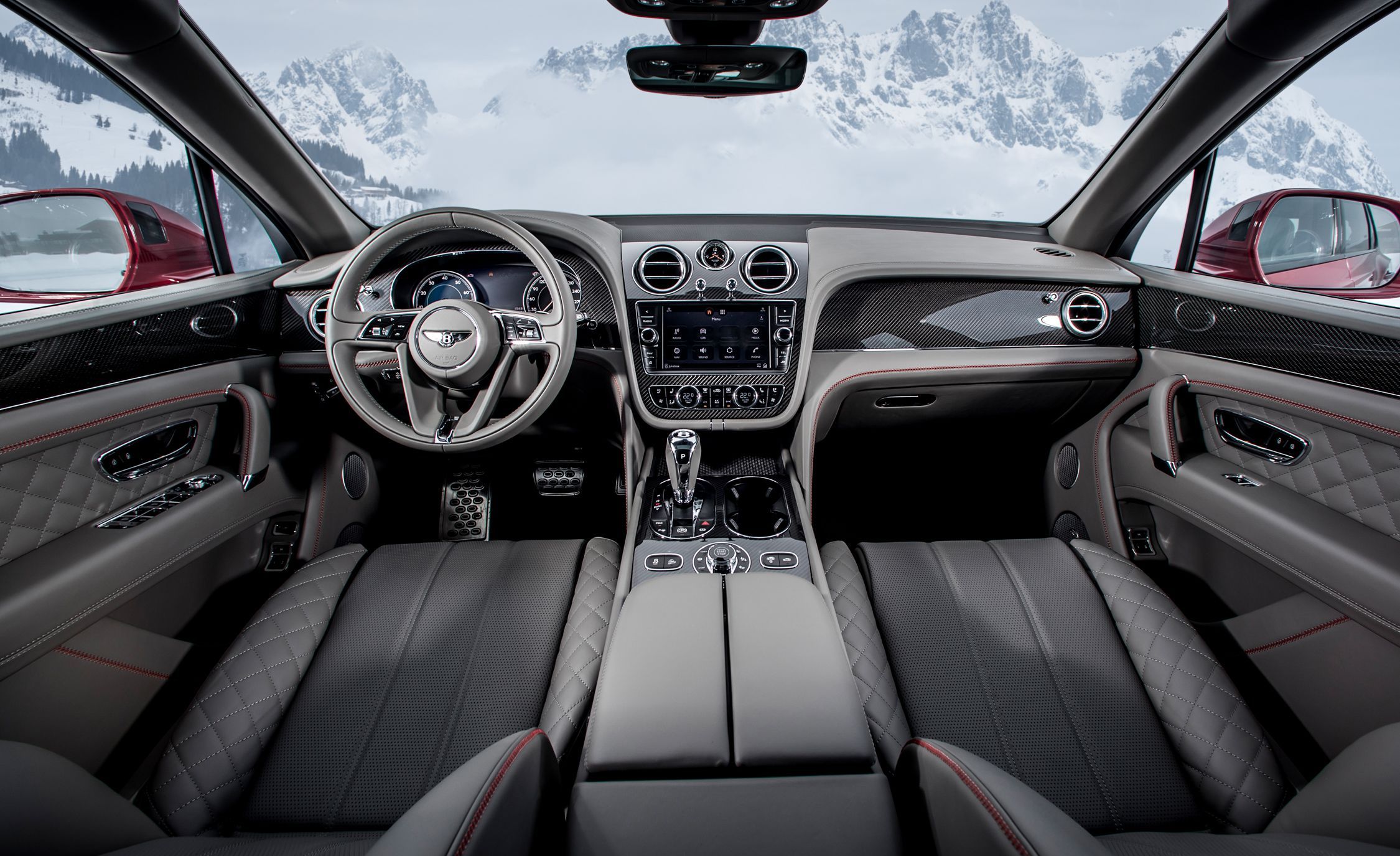 Bentley Bentayga V8 Interior Cockpit Wallpaper (46)