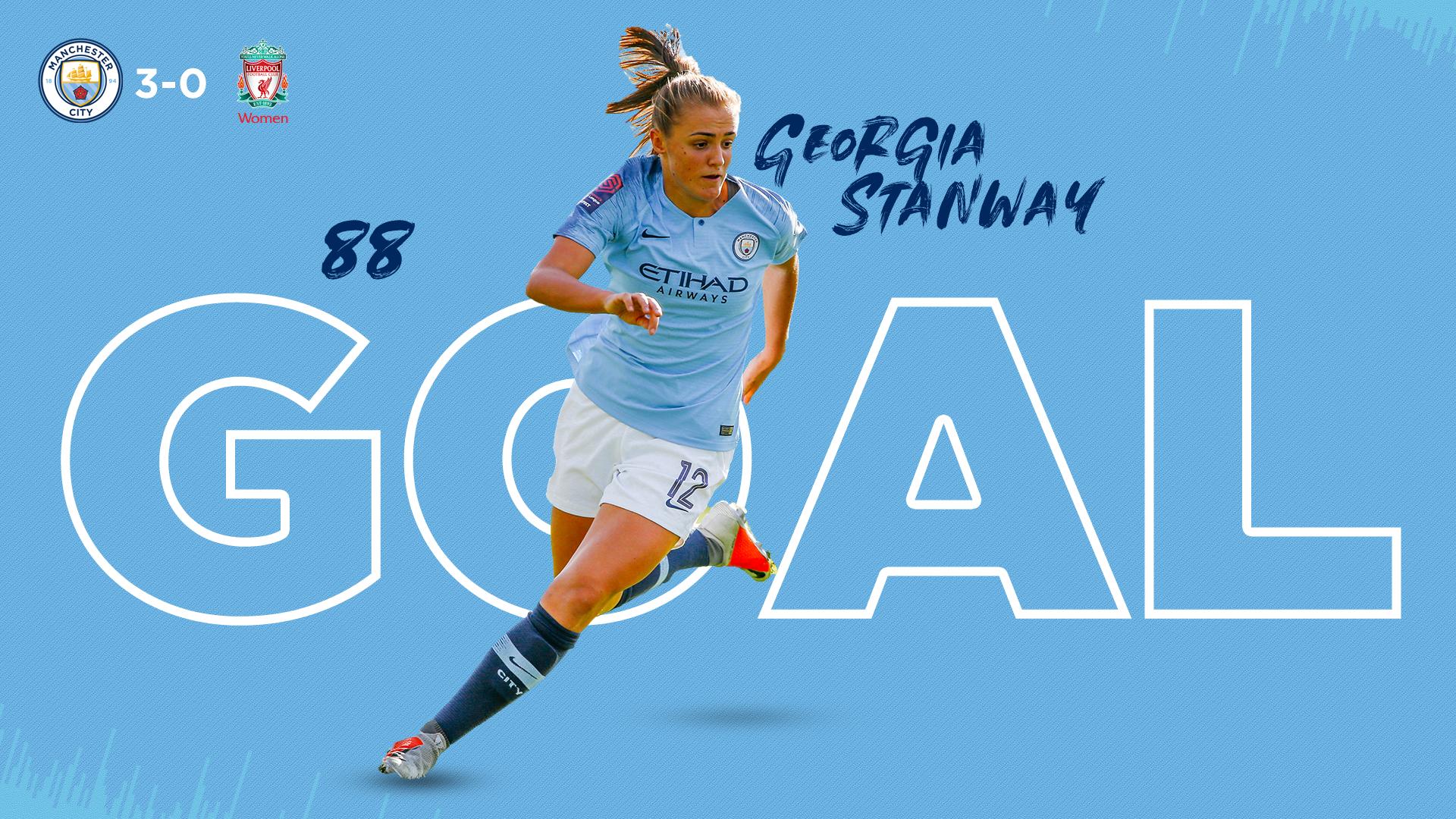 Man City Women. THAT. IS. FIRE! Stanway doubles