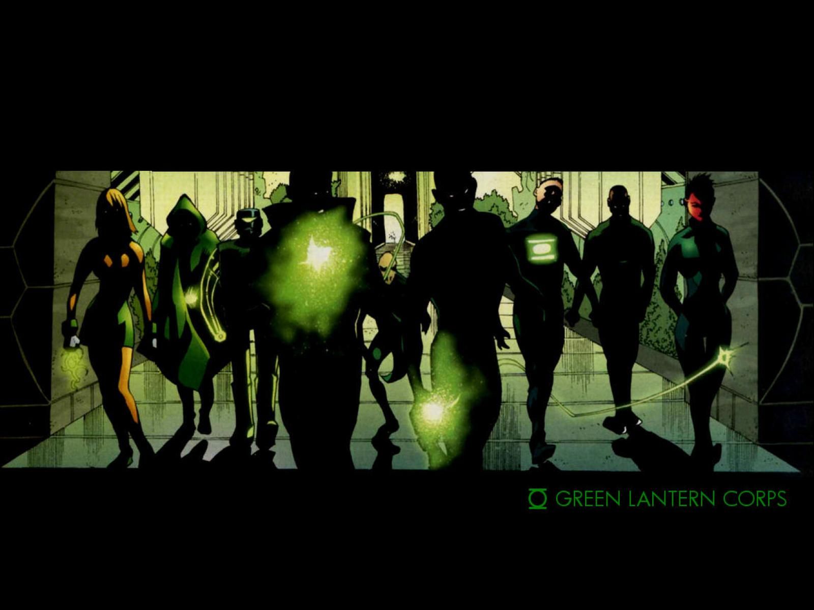 The Green Lantern Corps image the team HD wallpaper and 1600x1200
