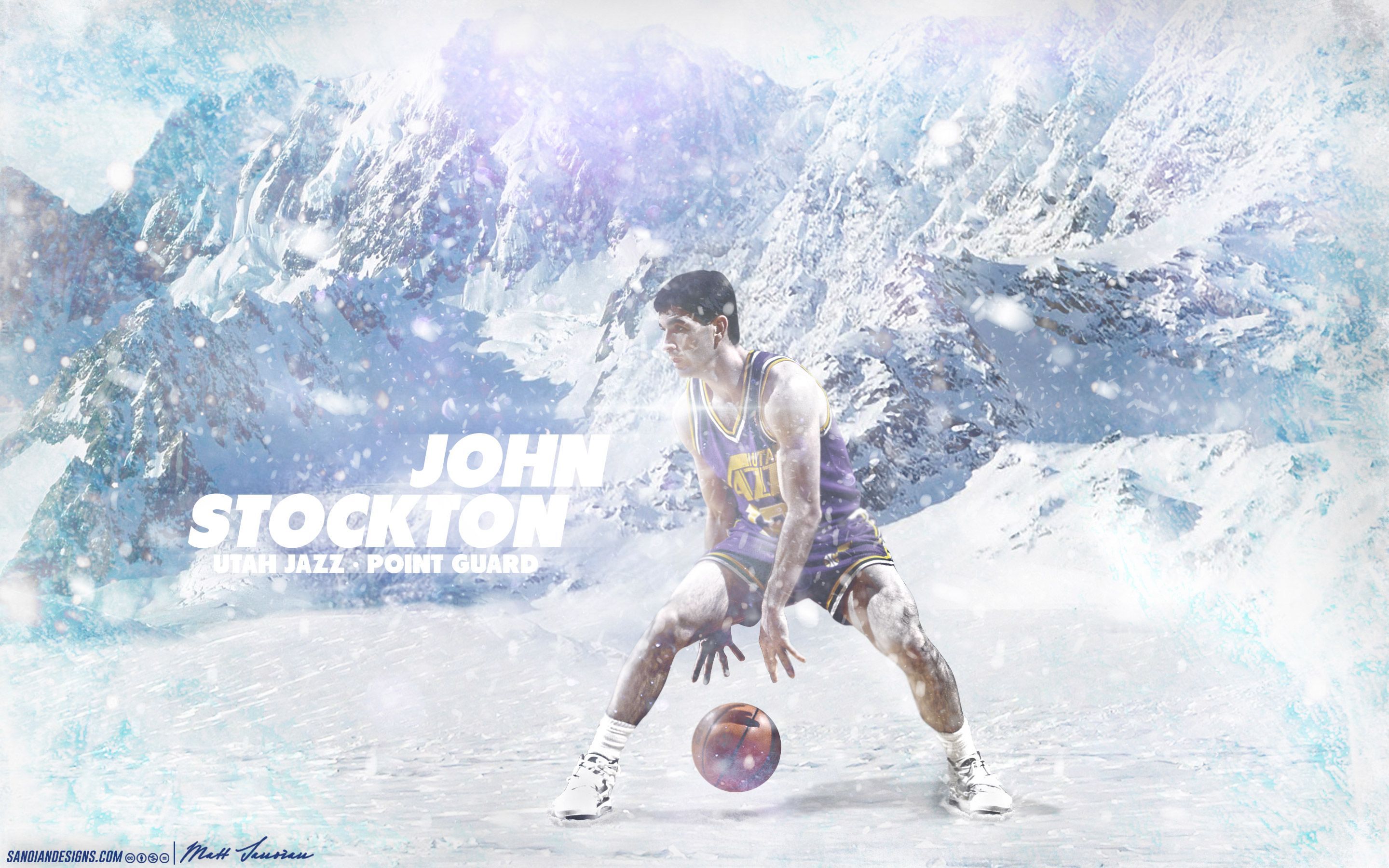 Utah Jazz Jerry Stockton Wallpaper. NBA Legend. Utah jazz, John