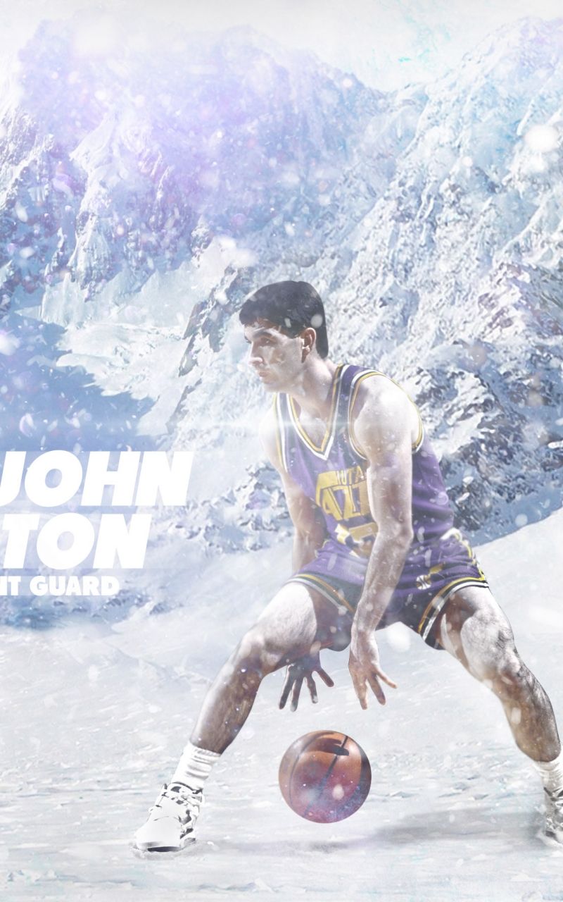 Free download John Stockton Wallpaper Basketball Wallpaper at