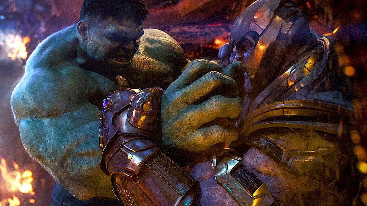 Thanos Vs Hulk Scene Infinity War (2018) Movie CLIP 4K ULTRA HD