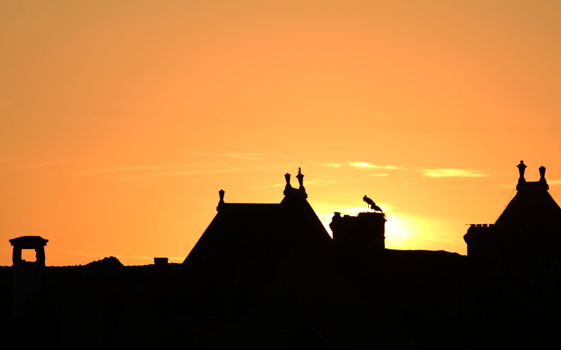 nicu's FOSS'n'stuff: Wallpaper in the sunset