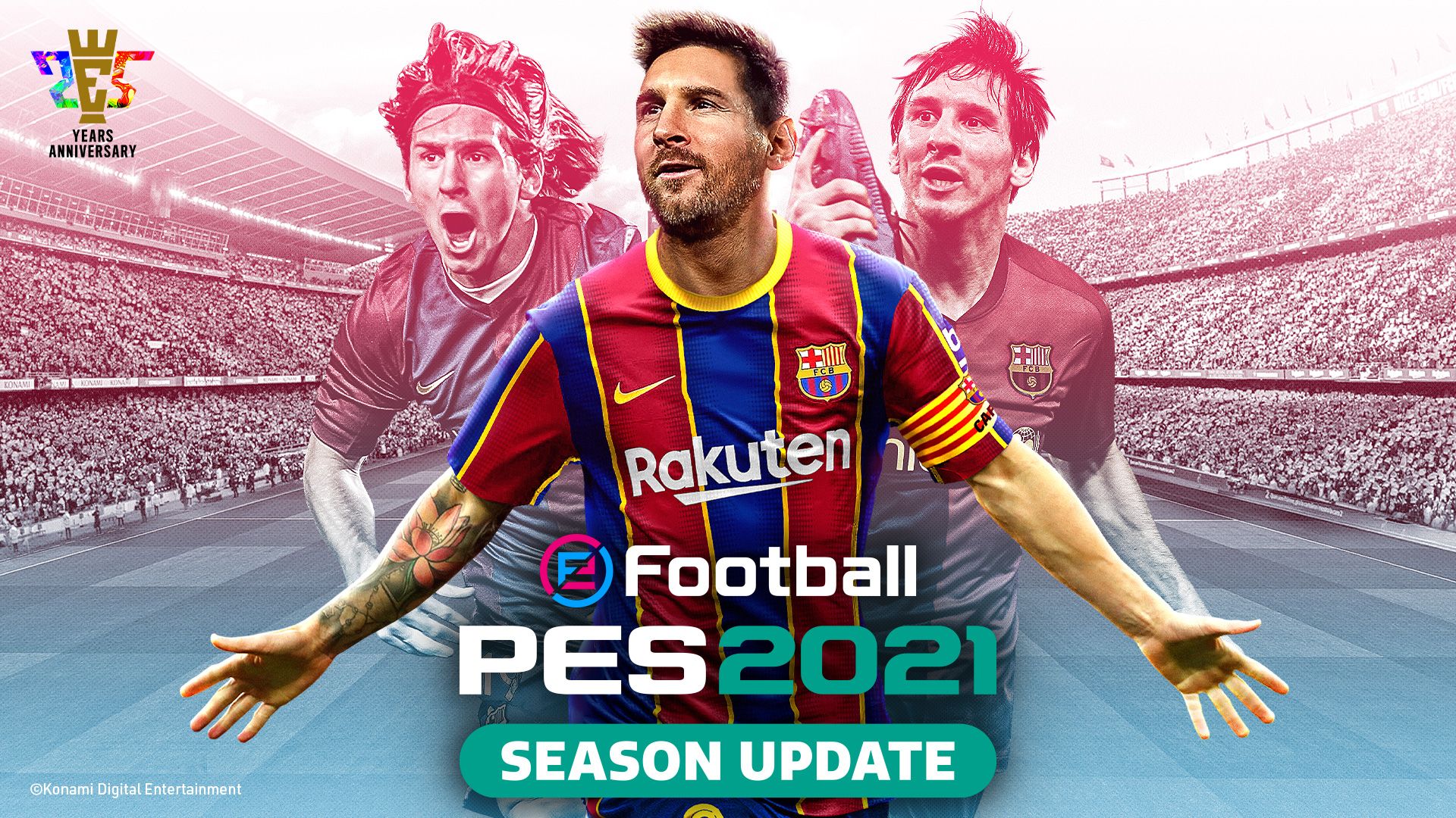 KONAMI ANNOUNCES eFootball PES 2021 SEASON UPDATE, AVAILABLE FROM