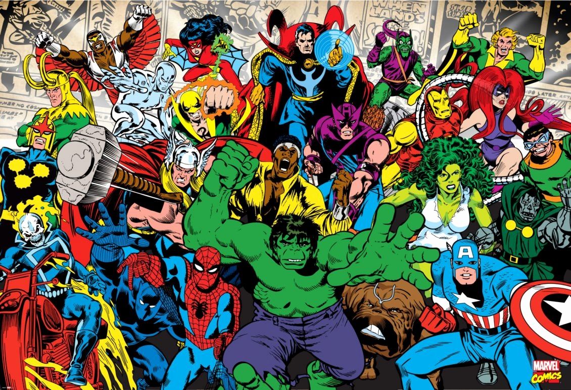 Marvel Comic Wallpaper Best Of Marvel Universe Wallpaper
