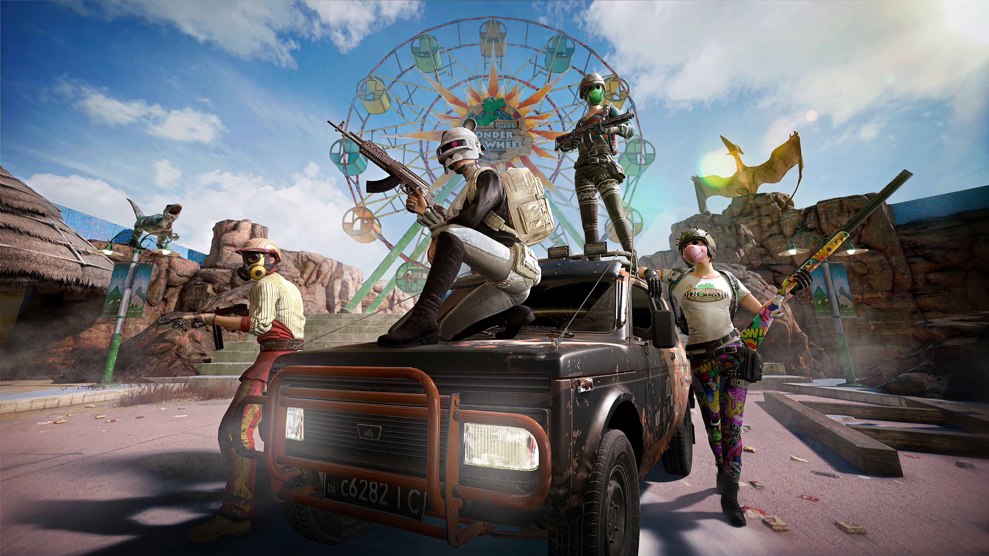 PlayerUnknown's Battlegrounds 4k Ultra HD Wallpaper. Background