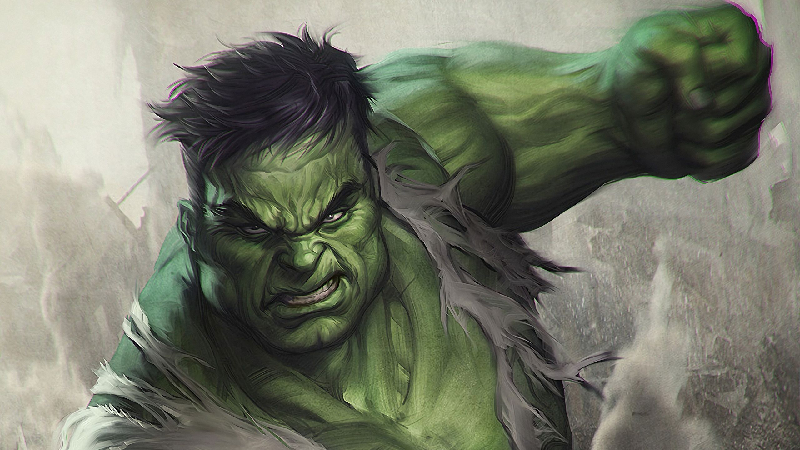 Hulk Angry Art Macbook Pro Retina HD 4k .hdqwalls.com