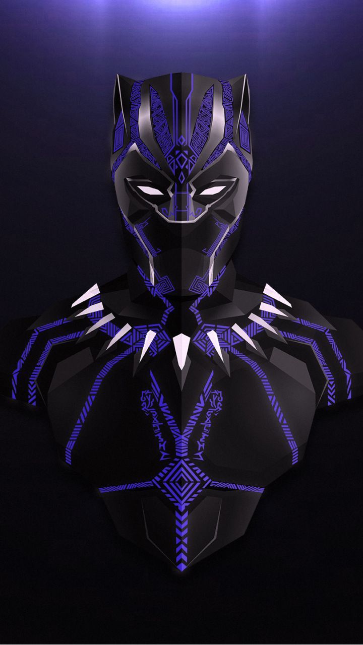 Download 720x1280 wallpaper Black panther, avengers: infinity war