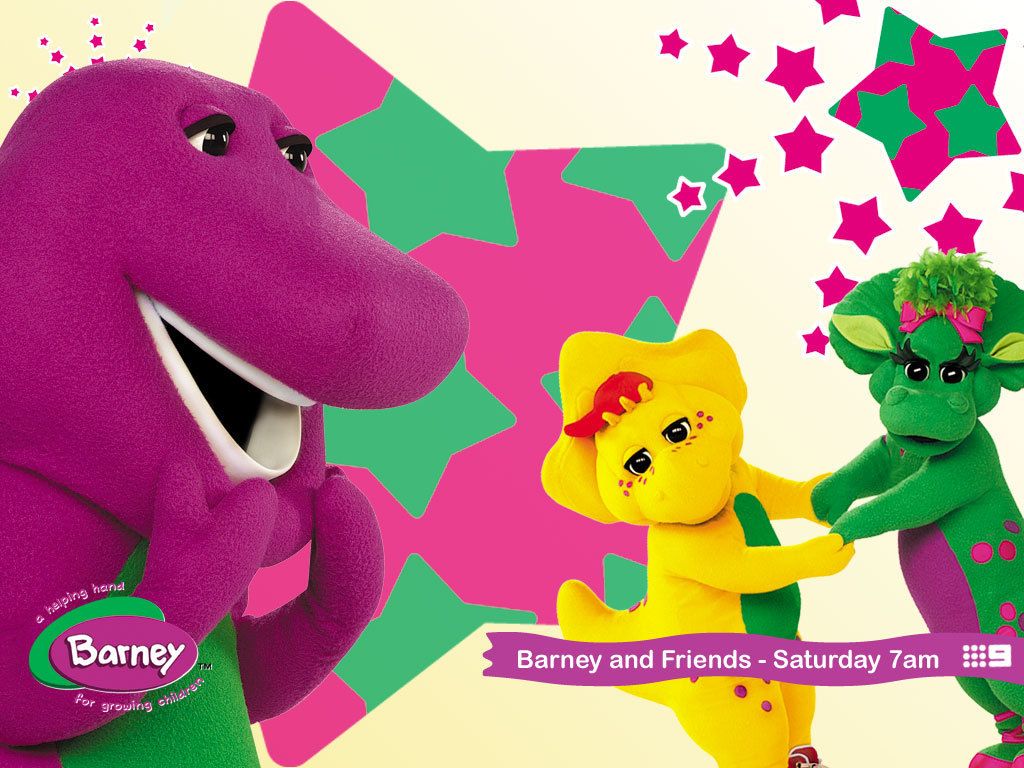 Barney Background. Barney Dinosaur