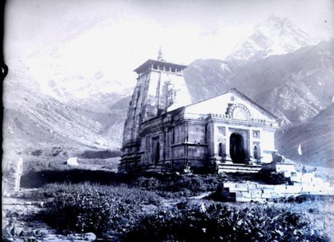 Years Old Unseen Photo of Kedarnath