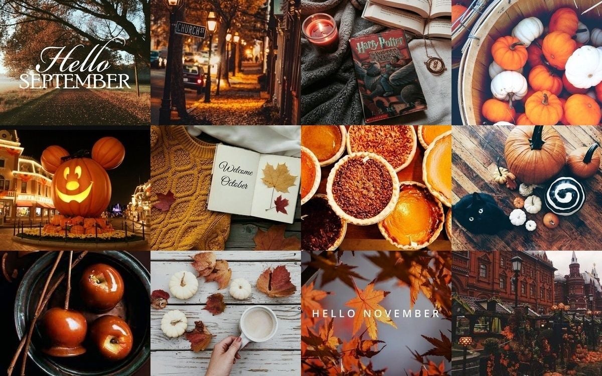 30 Autumn Collage Wallpapers  October Collage Wallpaper  Idea Wallpapers   iPhone WallpapersColor Schemes