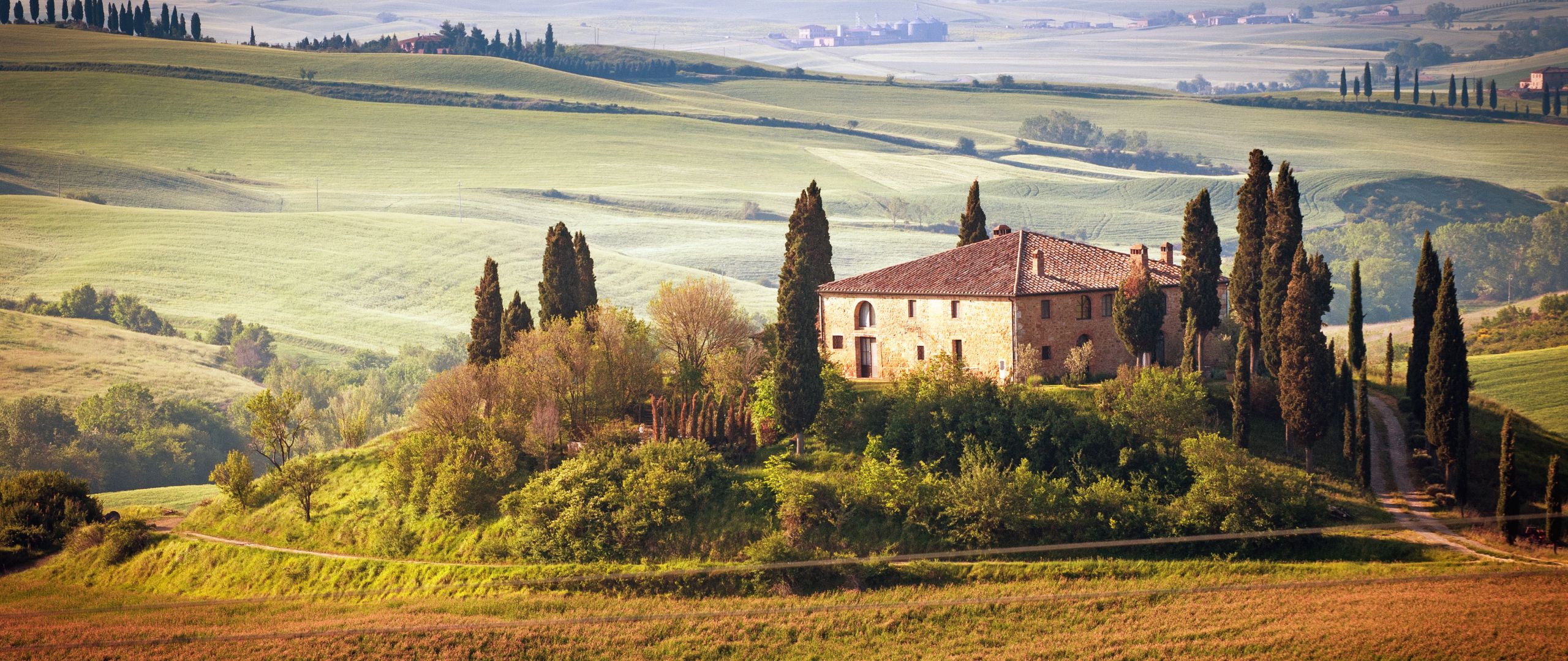 italy, tuscany, summer 2560x1080 Resolution Wallpaper