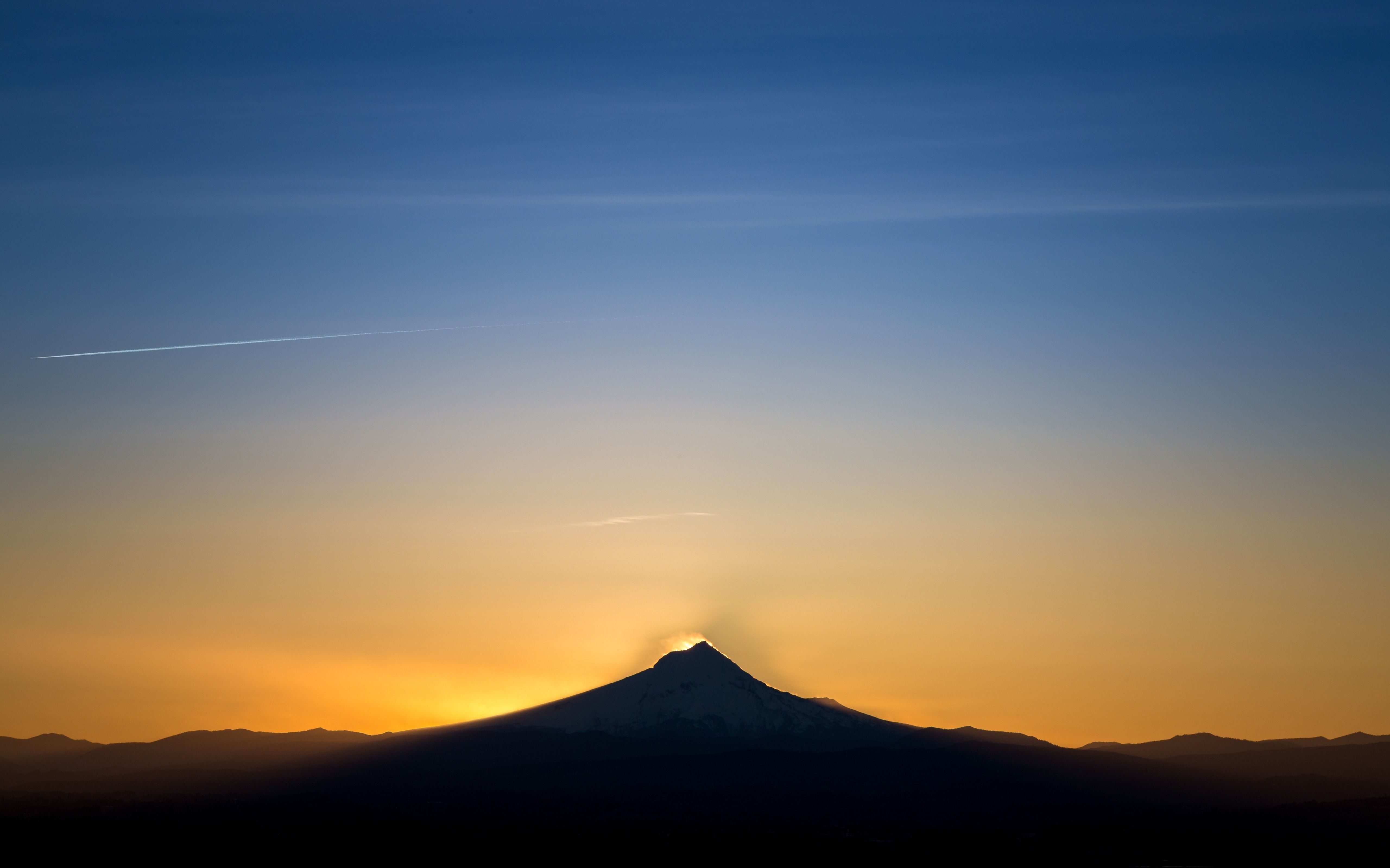 landscape, Mountain, Sunset Wallpaper HD / Desktop and Mobile