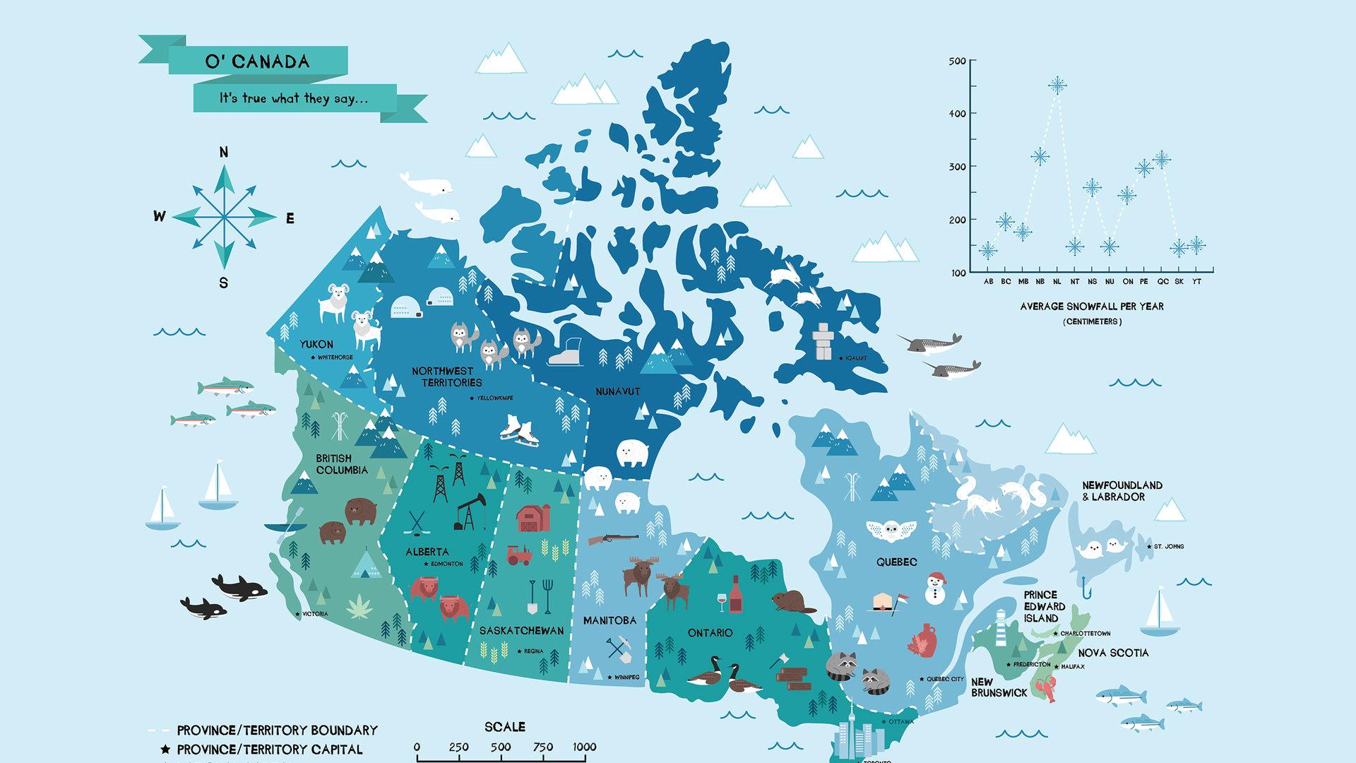 O Canada (Map) / Good