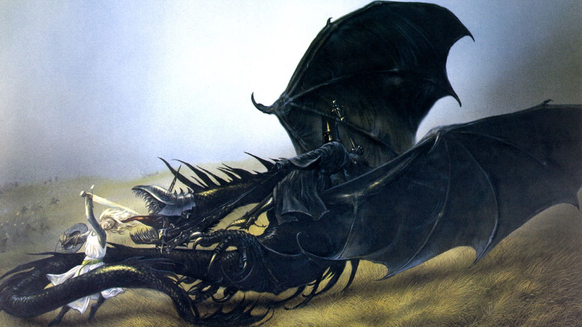 J. R. R. Tolkien, The Lord Of The Rings, Éowyn, Nazgûl, Fantasy