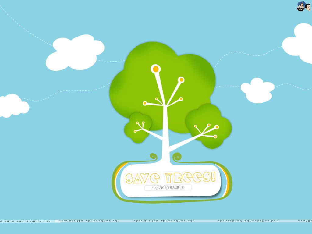 Save Trees Wallpaper