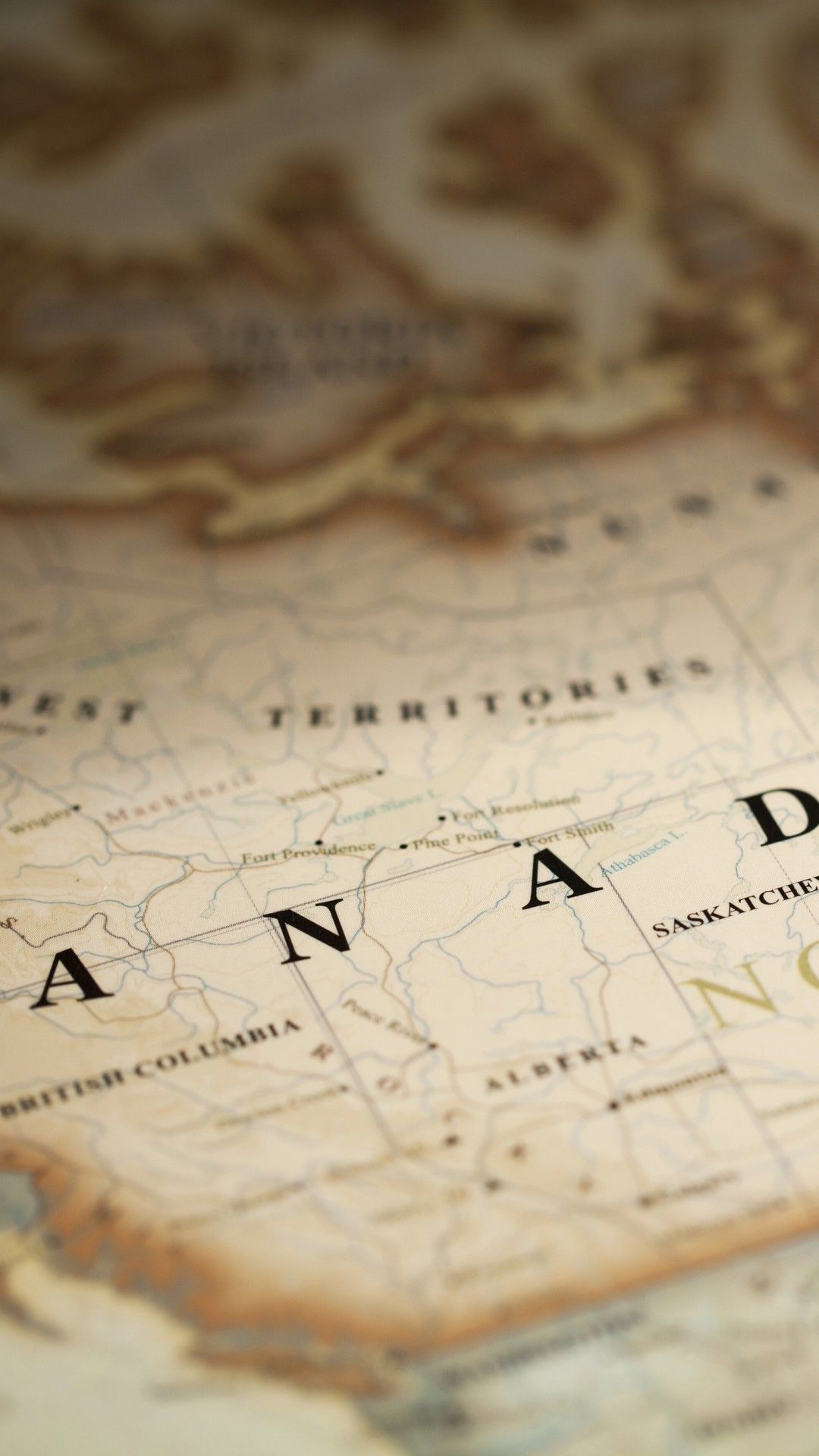 Wallpaper Canada, Map, 4K, World,. Wallpaper for iPhone